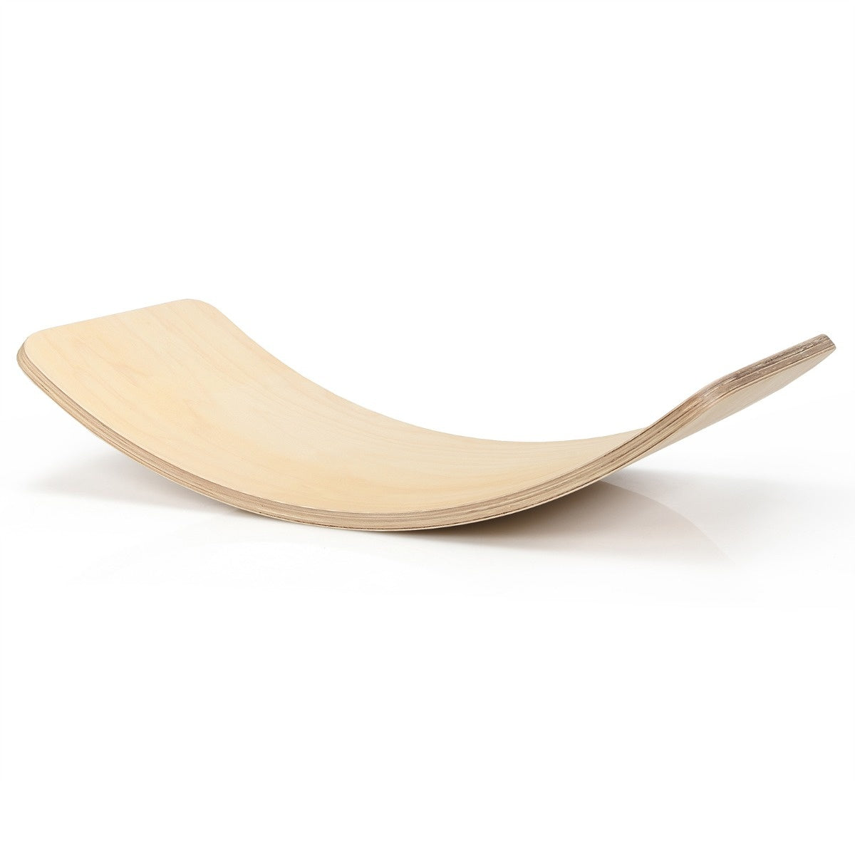 Coast Wooden Balance Board Waldorfbrett aus Holz für Kinder 90 x 39 x 19,5 cm Natur