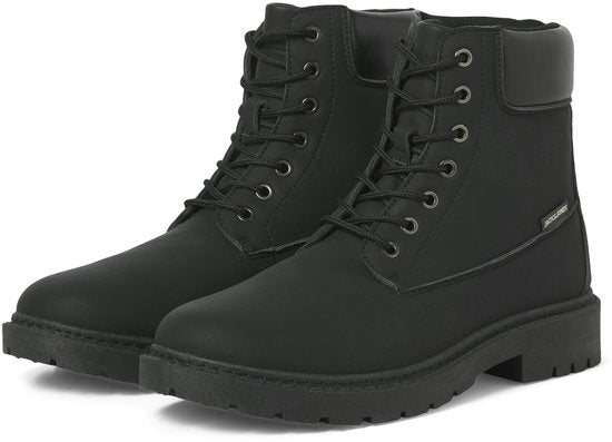 Jack & Jones - Herren Schnürstiefel Thames Boot - Schwarz - Größe 45