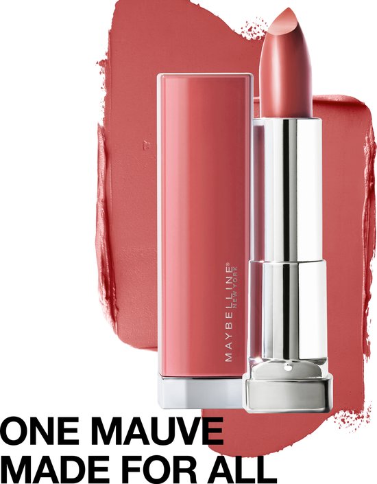 Maybelline Color Sensational Made For All Lippenstift – 373 Mauve For Me – Nude – Glänzend
