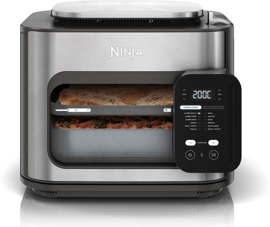 Ninja Combi 12-in-1-Multikocher, Backofen und Heißluftfritteuse – 12,5 Liter – Komplette Mahlzeiten in 15 Minuten – SFP700EU