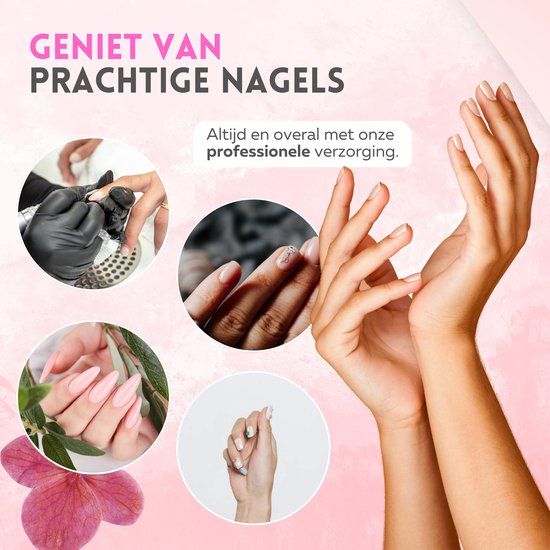 Beeperfect® Elektrische Nagelfeile Pocket Edition - Maniküre- und Pediküre-Set - 6000MaH Akku - Inklusive 26 Bits, 60 Schleifrollen und 5 Zubehörteile