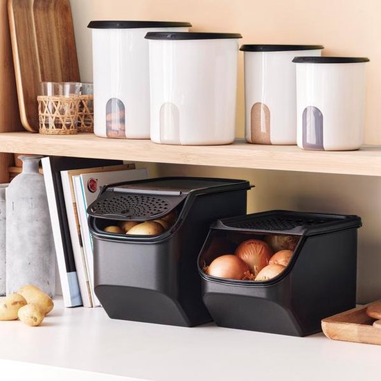 Mediashop 37194 Vorratsbox Sonstige Behälter 8,3 l Schwarz 1 Stück(e)