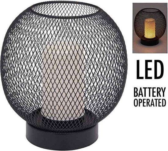 Tischlampe - Draht - 19cm - Luxusausführung