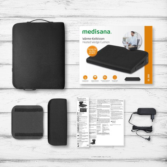 medisana OL 350 – Wärmekissen mit Lendenstütze