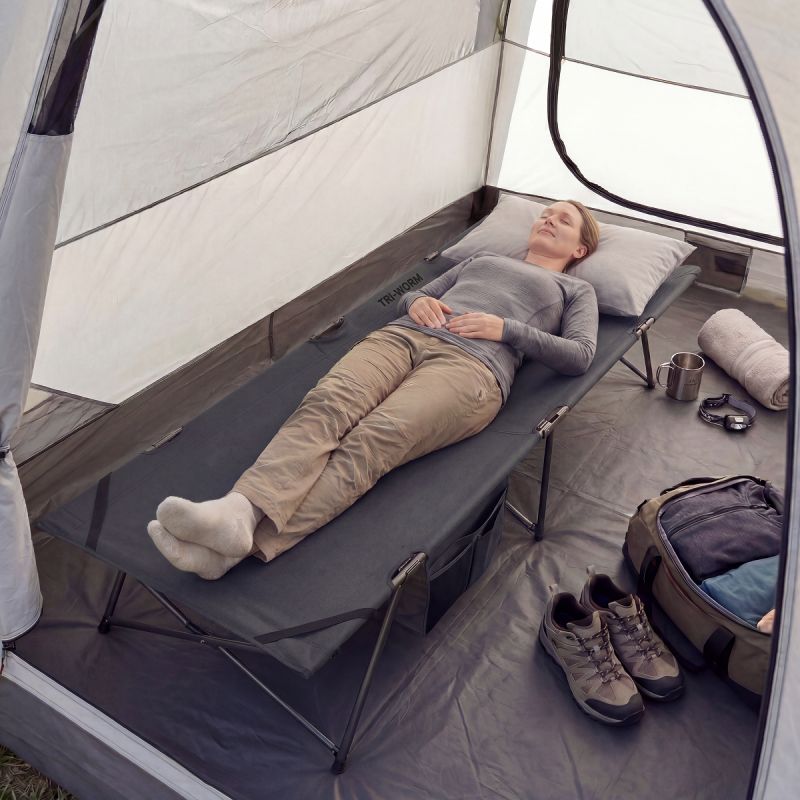 Trvlmore Feldbett - 213 x 79 x 50 cm - extra groß - faltbar - Campingbett