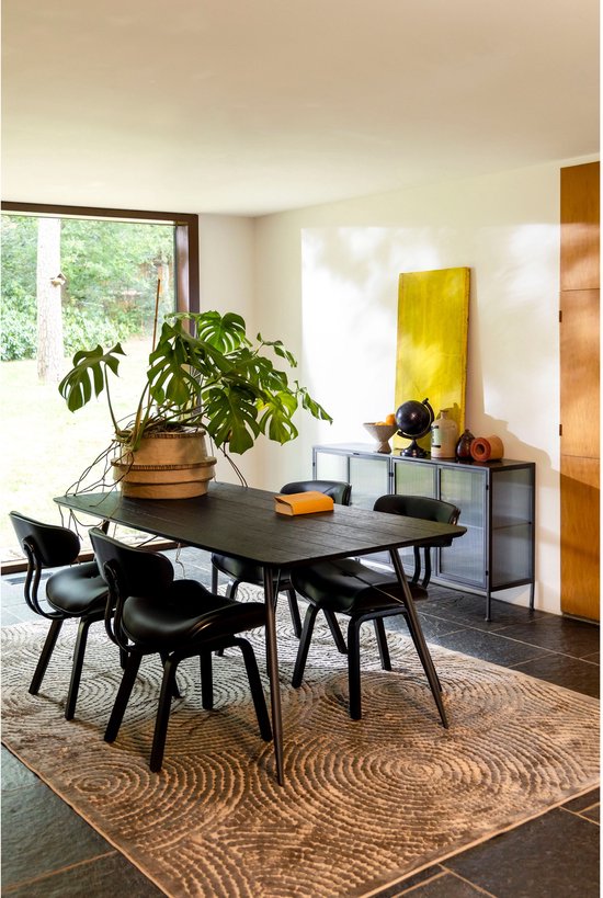 Dutchbone Dots Teppich Braun 200X300