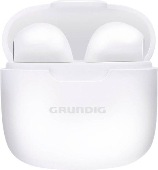Grundig Wireless Earbuds - Bluetooth In Ear Earbuds 200mAh - Ohrhörer kabellos mit 3 Stunden Spielzeit - Ohrhörer zum Freisprechen - inkl. Ladecase USB-C Ladekabel