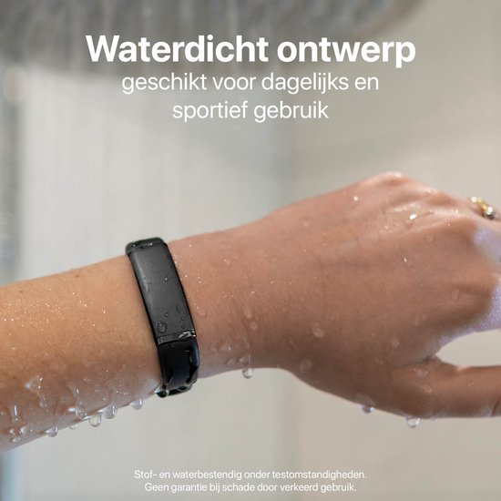 Aktivitätstracker – Wasserdicht nach IP68 – Misst Herzfrequenz, SpO₂ und Schlaf – Schrittzähler – Eloxiertes Aluminium – BREND-App – Rosa – BREND BR-2249