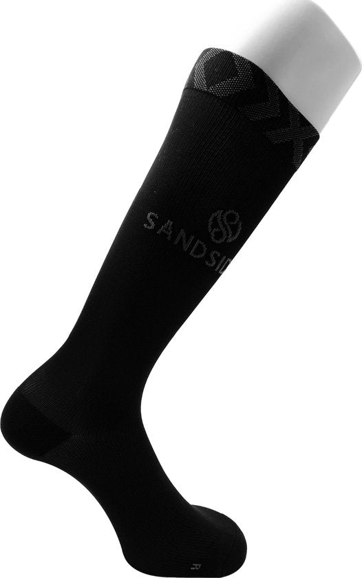 Sandside Compression Socks Premium Daily Use - 2 Paar - Stützsocken Damen und Herren - Kompressionssocken - Laufsocken - Sportsocken - Größe 36-40 S/M