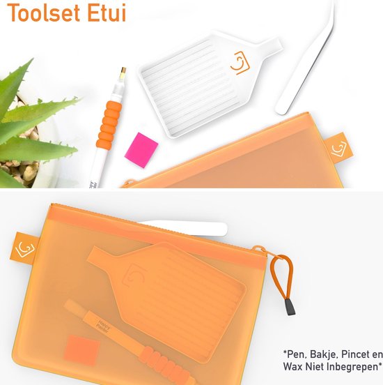 Happy Painter - 56 Boxen Sortierbox - Aufbewahrungsbox - Diamond Painting Zubehör - Perlenbox - Perlenbox - Erwachsene und Kinder - Komplettpaket