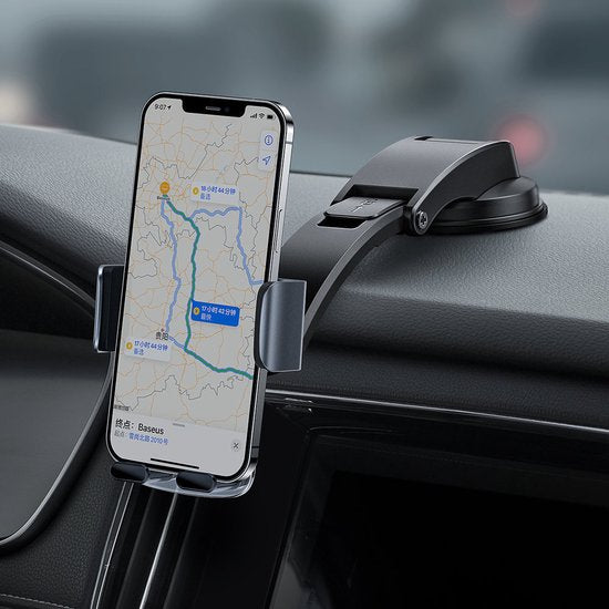 Baseus Handyhalterung für das Armaturenbrett/die Lüftungsdüse im Auto, schwarz