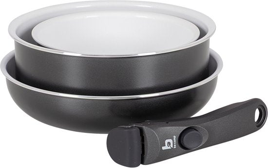 Bo-Camp – Kochgeschirrset – Expedition – Induktion – 4-teilig