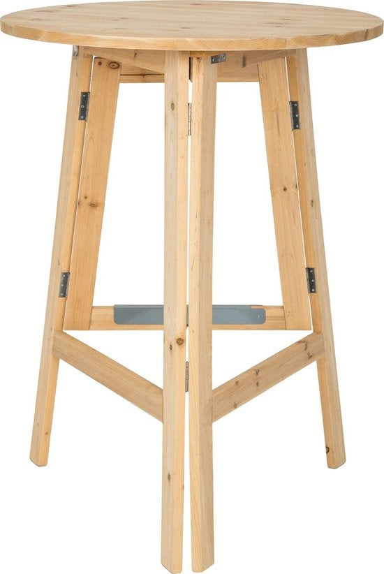 tectake - Party-Bartisch aus Massivholz - 403249