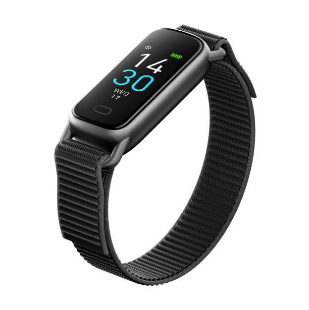 Fittek GTL1 Smartwatch – Schwarz – Gesundheitsüberwachung rund um die Uhr – 7 Tage Akkulaufzeit