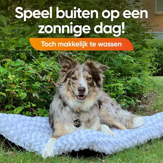 Hundekissen 90 x 60 cm – XL-Liegeplatzkissen – Braunes Hundebett – Katzenkissen – Katzenbett – Katzenmatte – Hundematte – Luxuriöses Hundebett