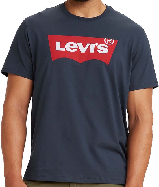 Levi's T-Shirt mit Grafik-Logo, dunkelblau (Navy) – Größe L – Herren – Freizeit-T-Shirts