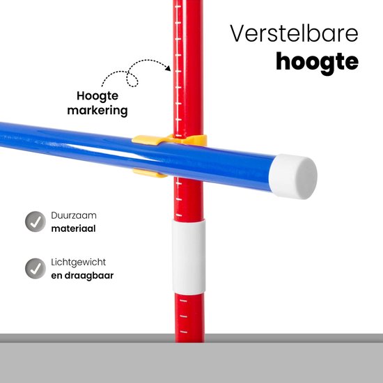 Steckenpferd Hürde - Einstellbar - Steckenpferd Spielzeug - Steckenpferd Zeug - Pferd Spielzeug