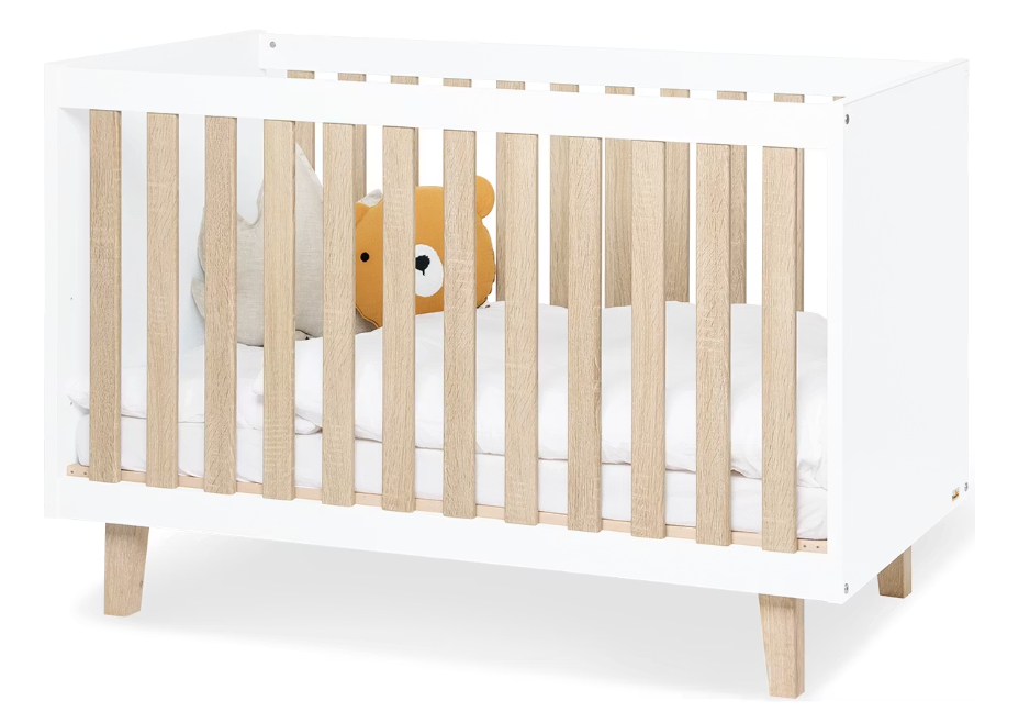Pinolino Kinderbett Lumi Klein Eiche Natur | 120 x 60 cm