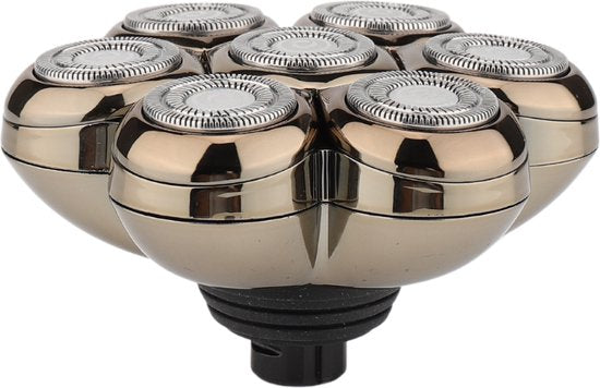 Sansbeauté® Scherkopf - Scherkopf - Magnetisch - Auswechselbar - 7 Klingen - MS-686 & MS-687 - Geeignet für alle Sansbeauté® SkullSharp PRO MAX