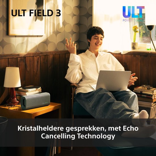 Sony ULT FIELD 3 – Bluetooth-Lautsprecher – Schwarz