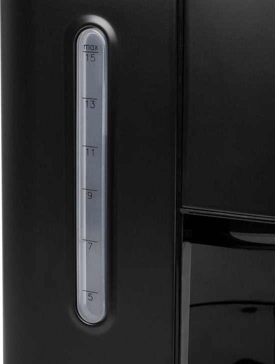 Princess 246060 Kaffeemaschine - 1.5L - 10-15 Tassen - Filterkaffeemaschine - Schwarz