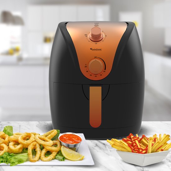 TurboTronic AF9M Airfryer - Schwarz