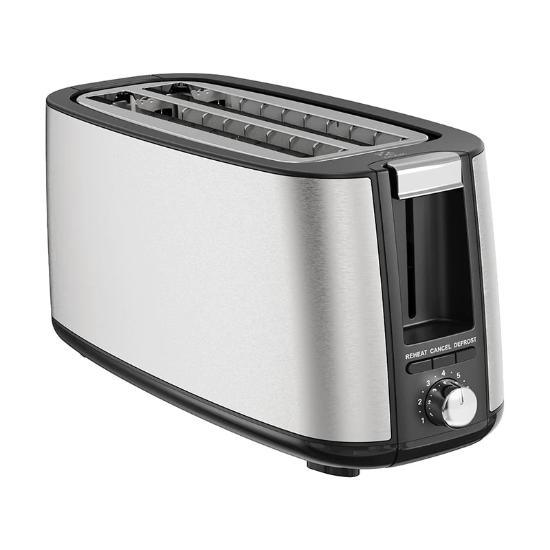 WOOX MX0212 Toaster – 4 Scheiben – Edelstahl