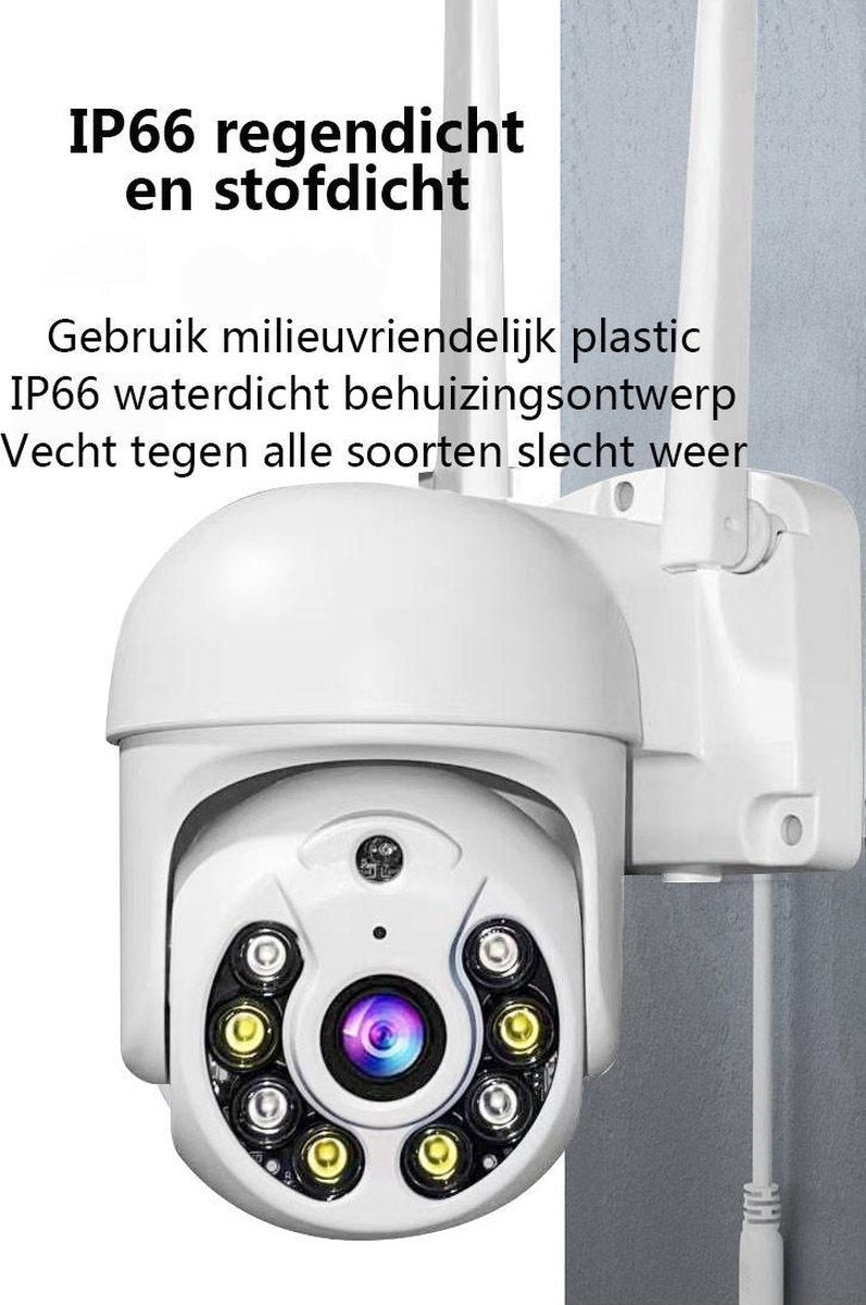 Fuegobird Wifi Smart Wasserdicht IP66 WIFI IP Kamera-Außenbereich drehbar und schwenkbar Full HD 1080P-1 Zoll kleine Dome Kamera
