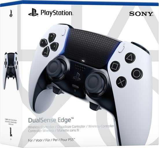 Sony PS5 DualSense Edge Wireless-Controller – Weiß