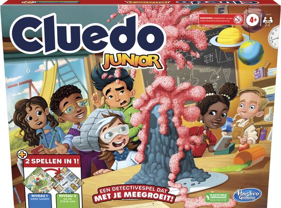 Cluedo Junior – Brettspiel – Hasbro Gaming Classic – Gesellschaftsspiel