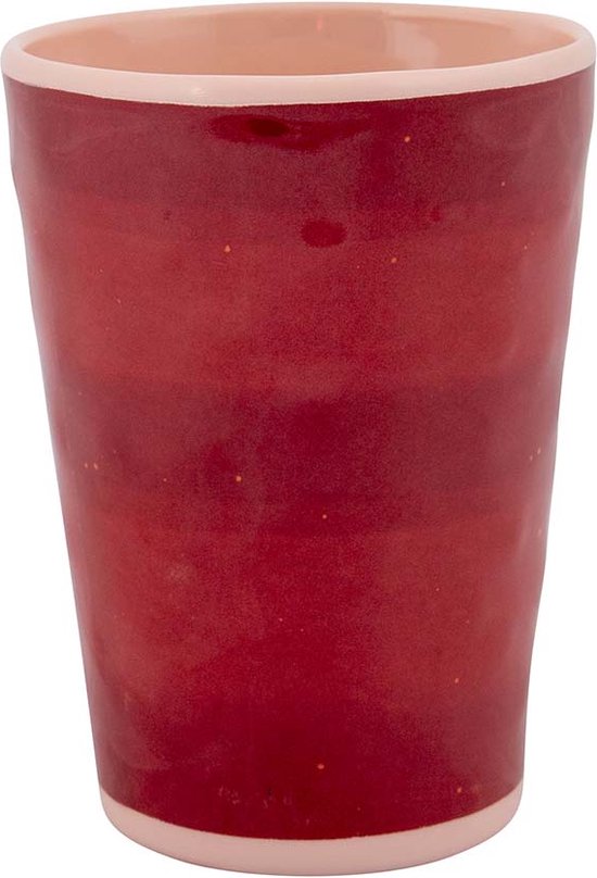 Bo-Camp – Becher – Halo – 400 ml – 4 Stück – Melamin – Terra