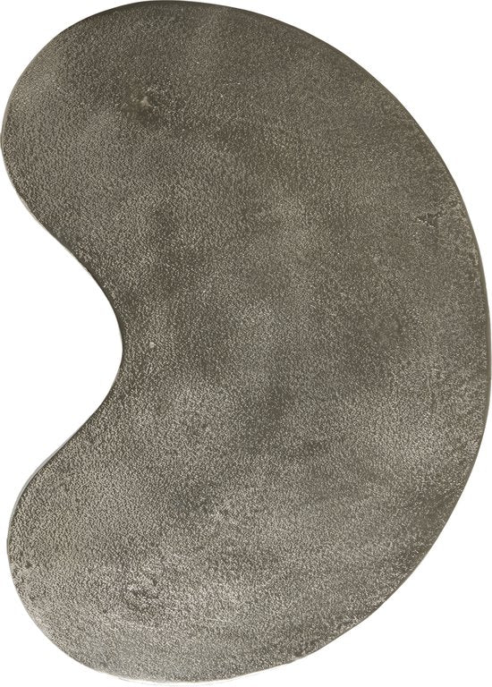 Light & Living Beistelltisch „Linos“ aus Bio-Holz, 67 x 49 cm – Nickel