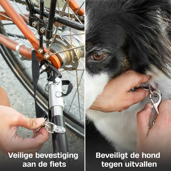 TrevoPet - Hundefahrradanhänger - Hundefahrradanhänger faltbar - Hundefahrradanhänger für kleine und große Hunde (max. 30kg) - Hundefahrradanhänger - 2-in-1 Hundefahrradanhänger für Fahrrad bis Hundebuggy - Hundeanhänger - Geeignet für E-Bikes und normale