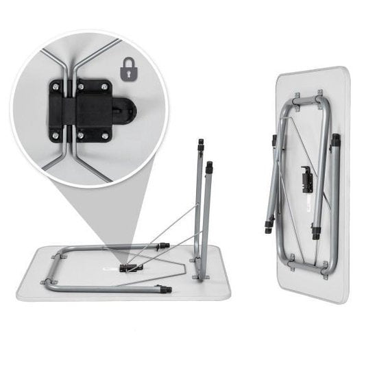 tectake - Campingtisch - klappbar, Maße 80 x 60 x 68 cm - 402173