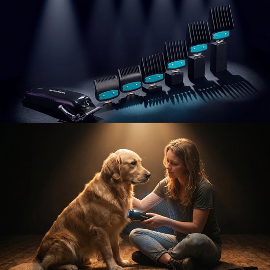 Hundeschermaschine für dickes Fell – Hundeschermaschine – Hundescher-Set – Schermaschine für Katzen und andere Tiere