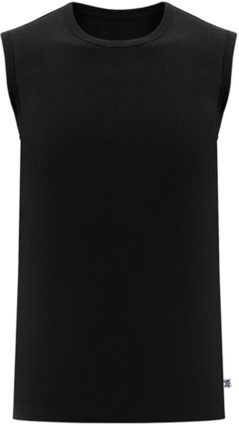 Milanoro - M - Ärmelloses T-Shirt - Hellgrau