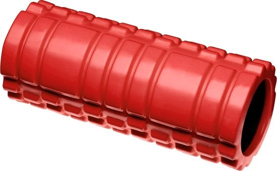 tectake - Yoga-Massagerolle Schaumstoffrolle rot - 402844