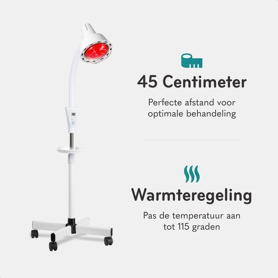 Soft & Silky Infrarotlampe - Rotlichttherapie - Infrarot - drehbar - Lampe - Heizpaneel - Heizung - Decke