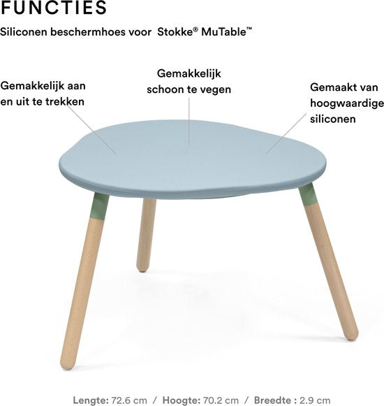 Stokke® MuTable™ Silikonhülle V2 – Slate Blue