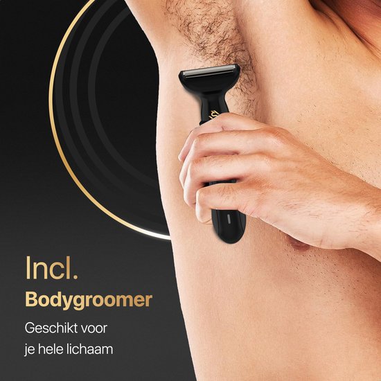 Wellshave 4 in 1 Nasentrimmer Ultimate - Alles in einem Augenbrauen- und Ohrhaartrimmer - Nasenhaartrimmer für Männer - Augenbrauentrimmer