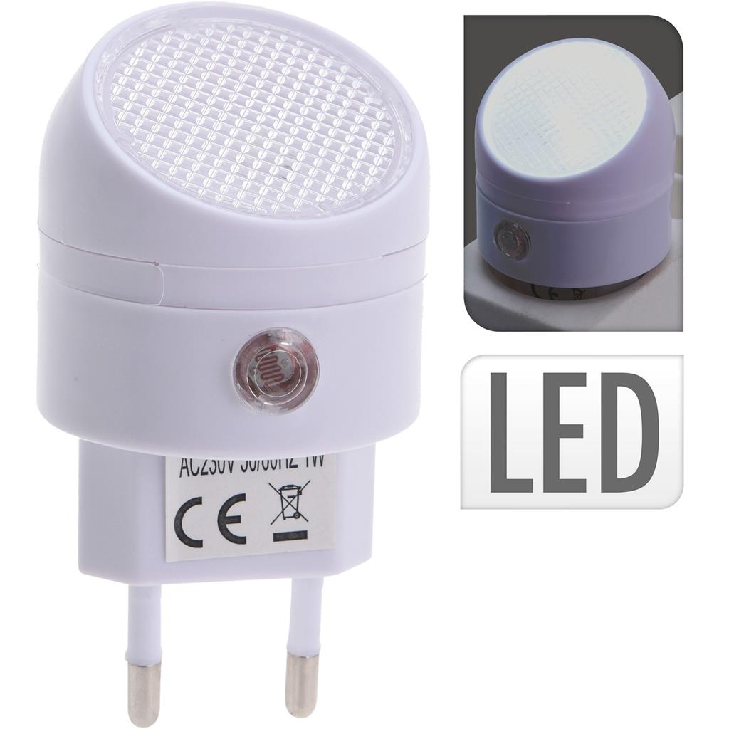 Excellent Electrics Nachtlicht mit Bewegungssensor - LED - Weiß - 17,5 x 10 x 10 cm