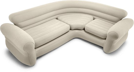 Intex Aufblasbares Ecksofa – 257 x 203 x 76 cm