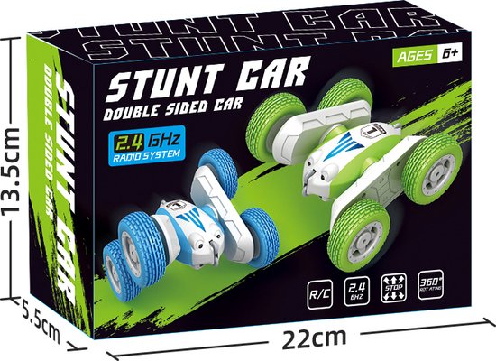 Fuegobird RC Car - Mini Stunt ferngesteuertes Auto - blau