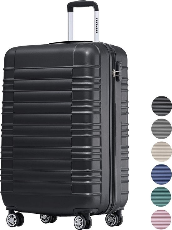 TRVLMORE - Koffer - Handgepäck - 54x36x20cm - 38L - Schwarz
