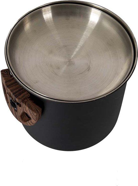 Bo-Camp – Industrial – Kochgeschirrset – Hading – Compact 3 – Edelstahl