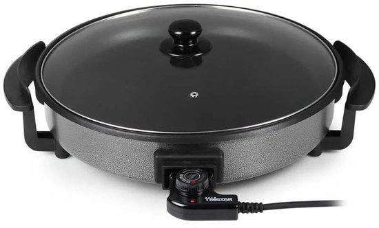 Tristar Elektrische Bratpfanne 1500 W – PZ-2964 – Ø 40 cm, Deckel – Maximale Temperatur 280 °C – PFAS-frei