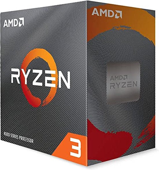AMD Ryzen 3 4100 Boxed – Desktop-Prozessor – CPU – 4 Kerne – 8 Threads – 3,8 GHz/4 GHz – Sockel AM4 – inklusive Kühler