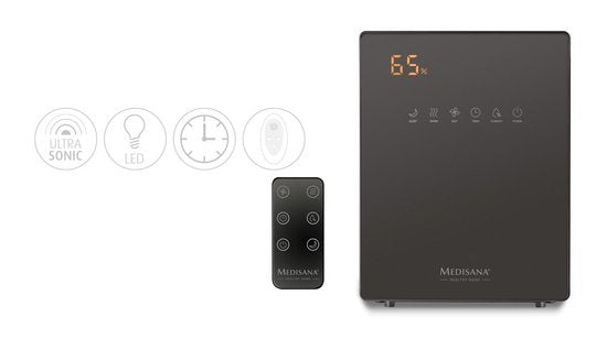 medisana AH 675 – Luftbefeuchter mit Hygrometer