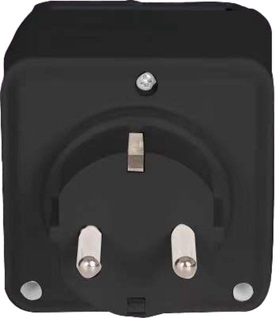 Denver Smart Plug mit Energiezähler - Erdung - Timer - Smart Plug - Innen & Außen - Mit App für iOS und Android - Amazon Alexa - Google Home - TUYA - Wasserdicht - PLO118