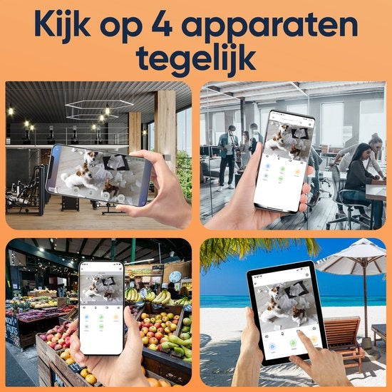 1080P Haustierkamera mit App - 360Â° Hundekamera - Hundekamera - Haustier / Haustierkamera - Für Hund / Hund / Katze / Haustiere